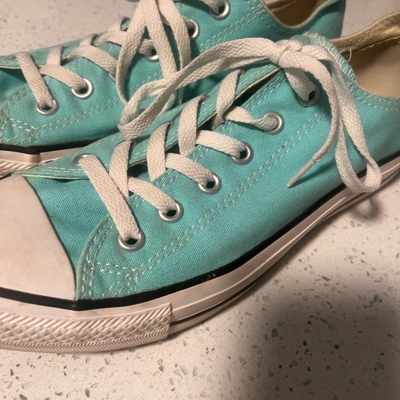 Converse Low tops. Aqua blue - Picture 3 of 4